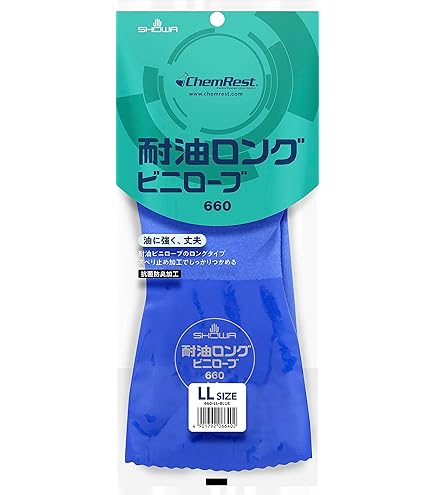 Amazon | ショーワグローブ No40作業用手袋ハイロン#40 1双 | ゴム手袋